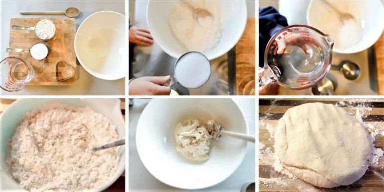 Как приготовить соленое тесто